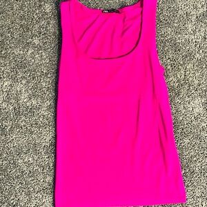 Zara Women's Vibrant Pink Tank Top